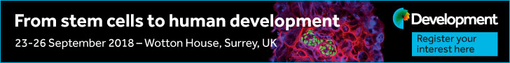 From stem cells to human development, 23-26 September 2018