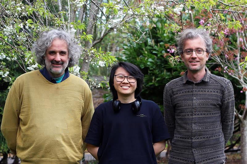 Authors: Dr Stefan Pulver, Bella Xu Ying, Dr Maarten Zwart (left to right)
