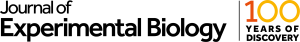 Journal of Experimental Biology centenary logo