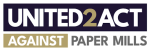 United2Act against papermills logo